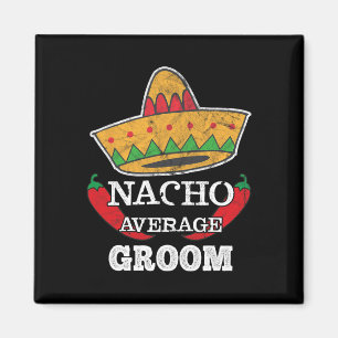 Íman Nacho Média de Solteiro Engraçado Cinco De Mayo T