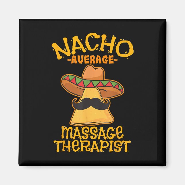 Íman Nacho Média de Terapista de Mage Meuse Cinco De Ma (Frente)