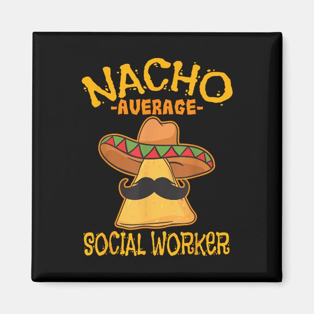Íman Nacho Média de Trabalhadores Sociais Cin de Bem-Es (Frente)