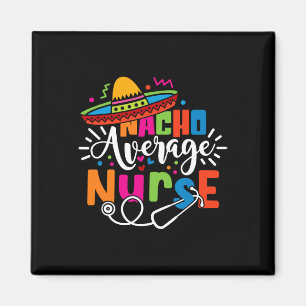 Íman Nacho Média Enfermeira Cinco De Mayo Fiesta Mexica