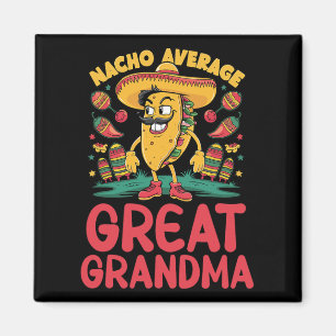 Íman Nacho Média Excelente Vovó Mexicana Vinculando Cin