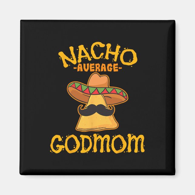 Íman Nacho Média Godman Mexicano Cinco De Mayo Godmoth (Frente)