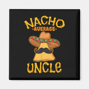 Íman Nacho Média Tio Cinco De Mayo Sombrero Mexicano