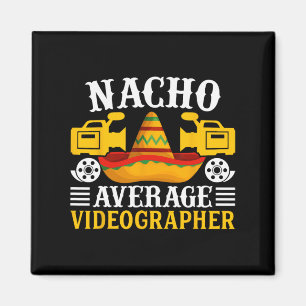 Íman Nacho Média Videógrafo - Engraçado Cinco De Mayo V
