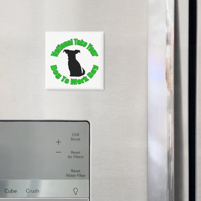 Íman Nacional Leve Seu Cachorro Para O Trabalho (In Situ (Fridge))