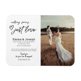 Íman "Nada de rico apenas ama", Foto moderna minimalist