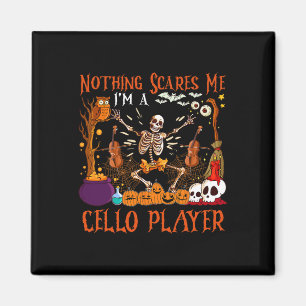 Íman Nada me assusta, sou um jogador de Cello Halloween