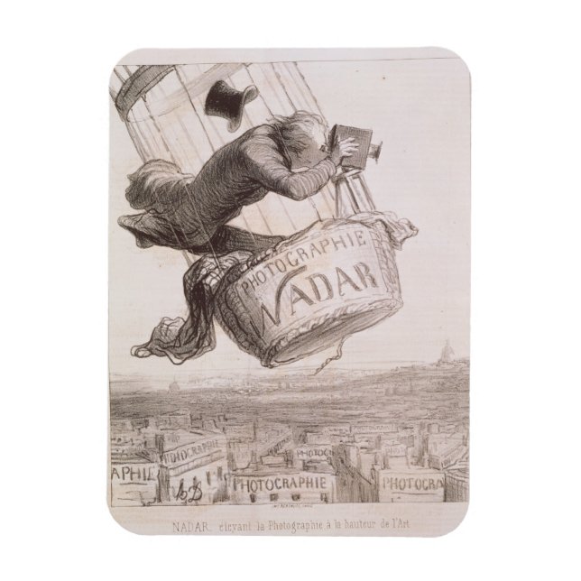 Íman Nadar (1820-1910) elevando a fotografia ao hei (Vertical)