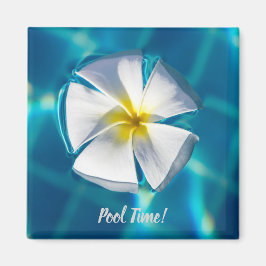 Íman Nadar Piscina Espumante Água com Presente Flor