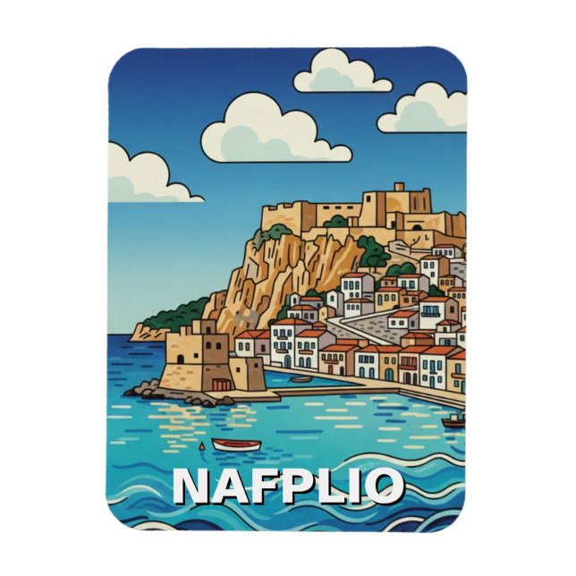 Íman Nafplio Grécia Viagem (Vertical)