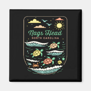 Íman Nags Head Nc Férias de Praia Fofas Amante de Tarta