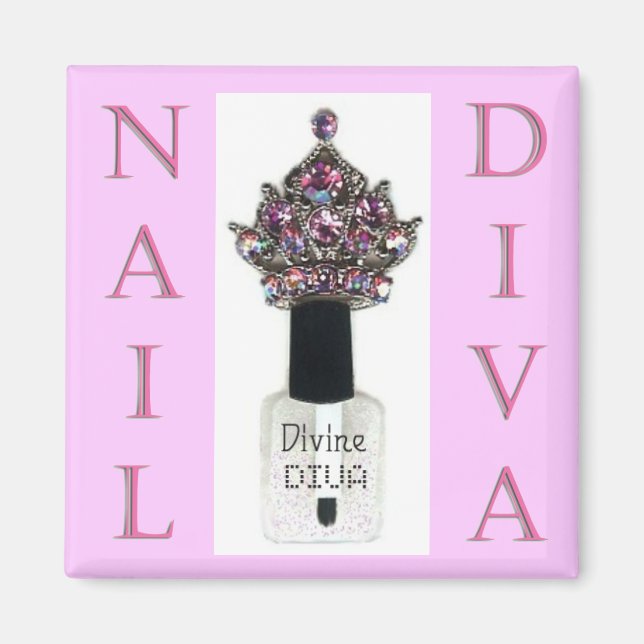 Íman Nail Diva Magnet (Frente)