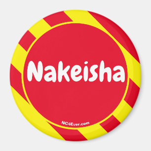 Íman Nakeisha Red/Yellow Magnet