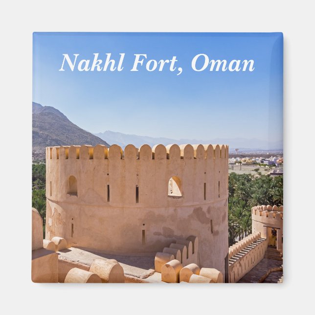 Íman Nakhl Fort, Omã (Frente)