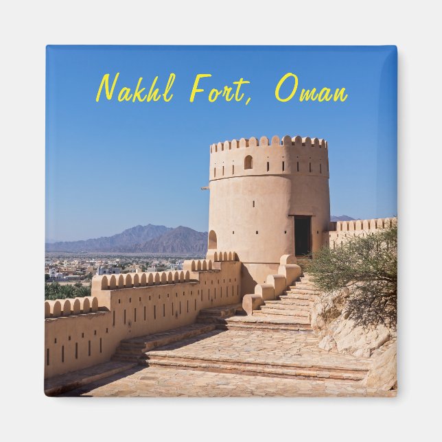 Íman Nakhl Fort, Omã (Frente)