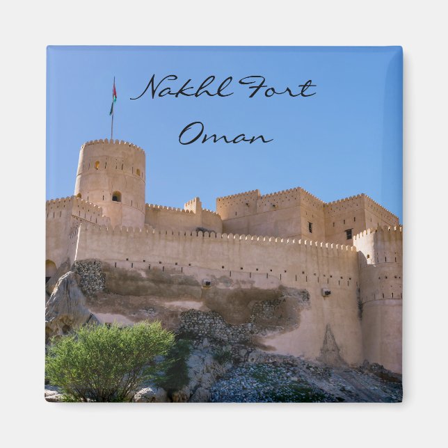 Íman Nakhl Fort, Omã (Frente)