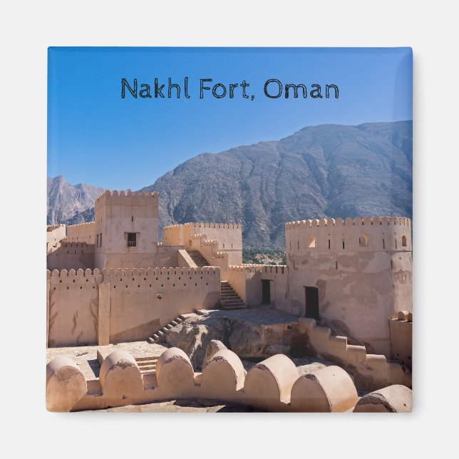 Íman Nakhl Fort, Omã (Frente)