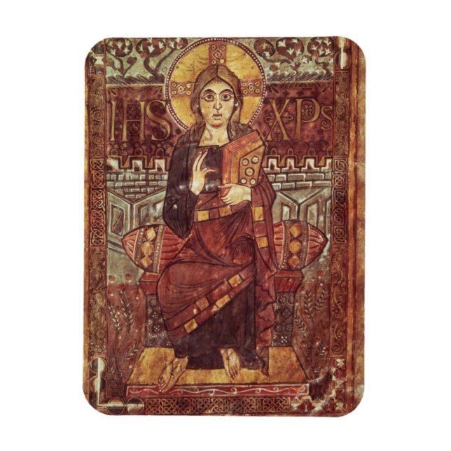 Íman NAL 1203 fol.3 Cristo em Majestade, da Godesca (Vertical)