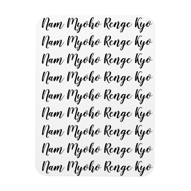 Íman Nam Myoho Renge Kyo (Vertical)