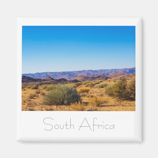 Íman Namaqualand Nature View South Africa SA Magnet (Frente)