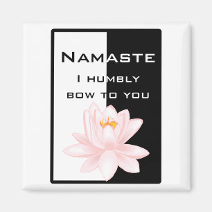 Íman Namaste - arco-te humildemente