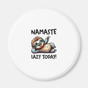 Íman Namaste Preguiça Relax Vibes