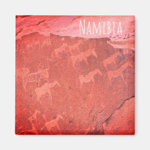 Íman Namíbia África - Magneta de pintura rupestre
