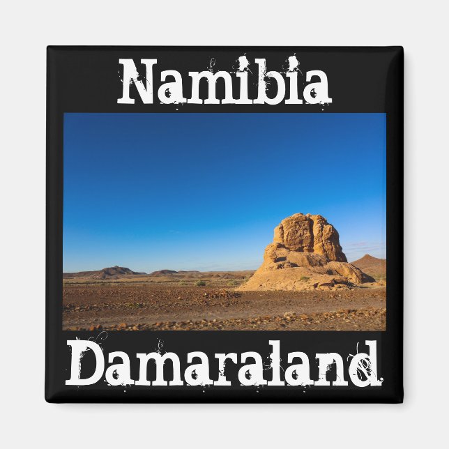 Íman Namíbia Desert Mars Damaraland Landscape Nature (Frente)
