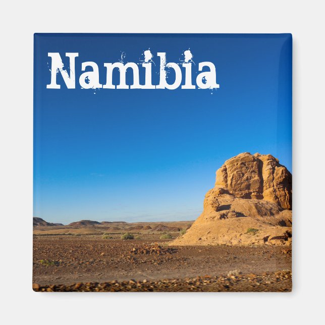 Íman Namíbia Desert Mars Damaraland Landscape Nature (Frente)