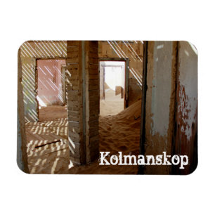 Íman Namíbia Kolmanskop House Dune Landscape Ghost Town