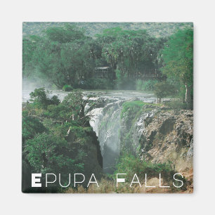 Íman Namíbia Kunene Rio Epupa cai na paisagem natureza