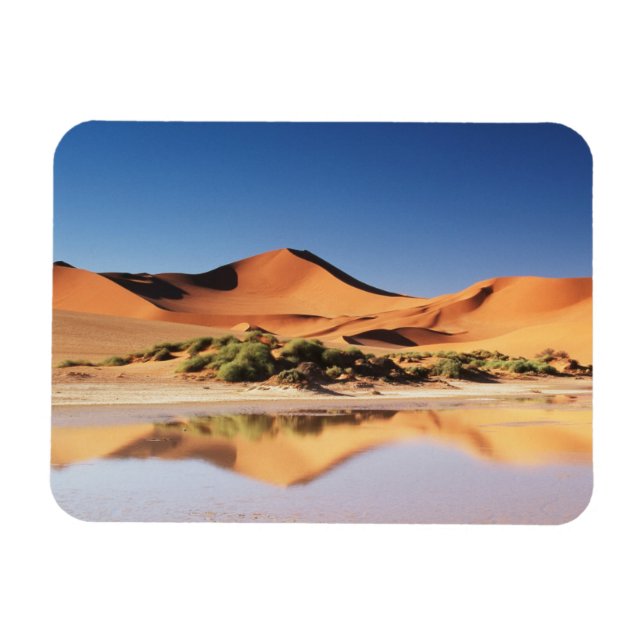 Íman Namíbia, Região de Sossusvlei, Dunas de areia no d (Horizontal)