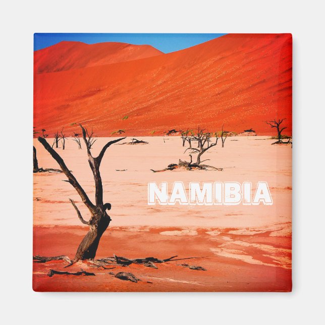 Íman Namíbia Sand Dunes Landscape Sossusvlei (Frente)
