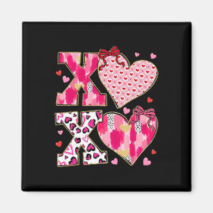 Íman Namorada Valentim Xoxo Valentim Engraçado Arco Cor