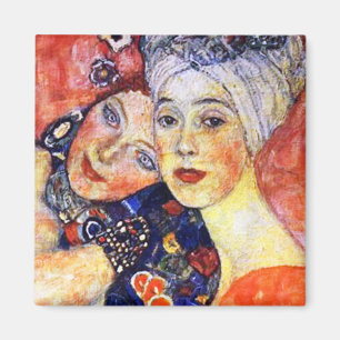 Íman Namoradas pela arte Nouveau do ímã de Klimt