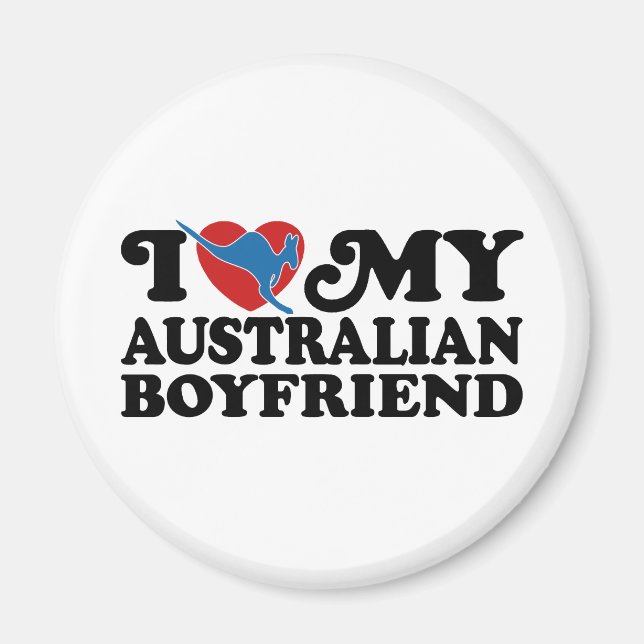 Íman Namorado australiano (Frente)