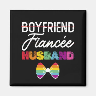 Íman Namorado Noivo Marido Casamento Gay Noivo LGBTQ