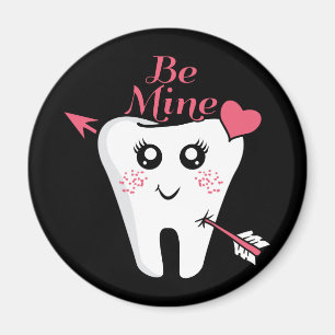 Íman Namorados Dentista - Coração Dente, Seja Meu