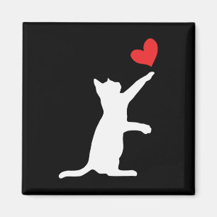 Íman Namorados Engraçado, Namorados de Lover de Gato Bo