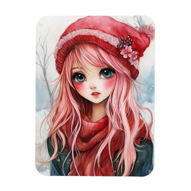 Íman Namorados Girl (Vertical)