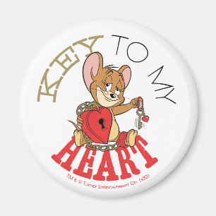 Íman Namorados Jerry Mouse "Key To My Heart"