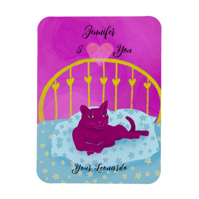 Íman Namorados Personalizado Engraçado Eu Te Corto De G (Vertical)