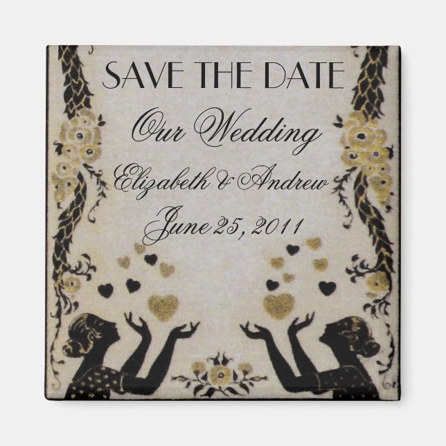 Íman Namorados Voadores ~ Noiva Nouveau (Frente)