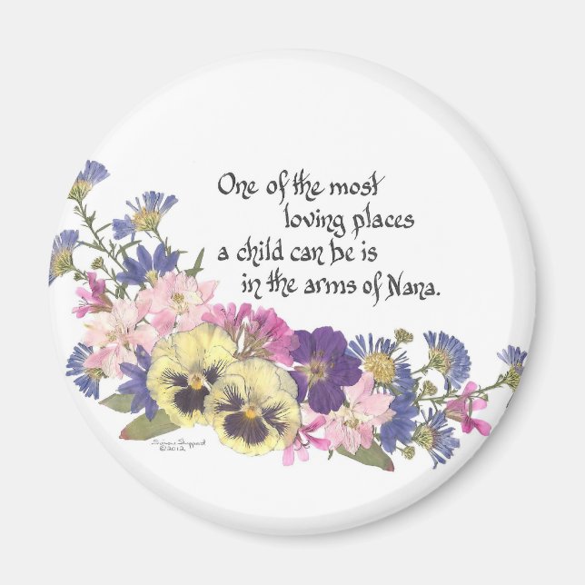 Íman Nana dizendo (Frente)