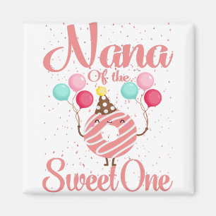 Íman Nana Do primeiro aniversario De Combinação Da Fa