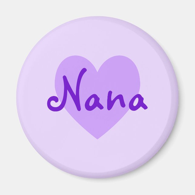 Íman Nana em Roxo (Frente)