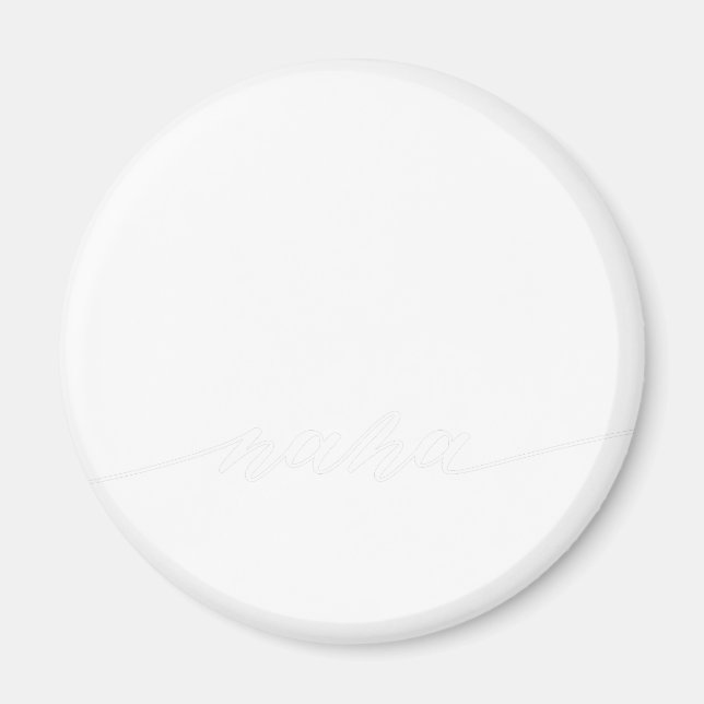 Íman Nana, eu te amo. (Frente)