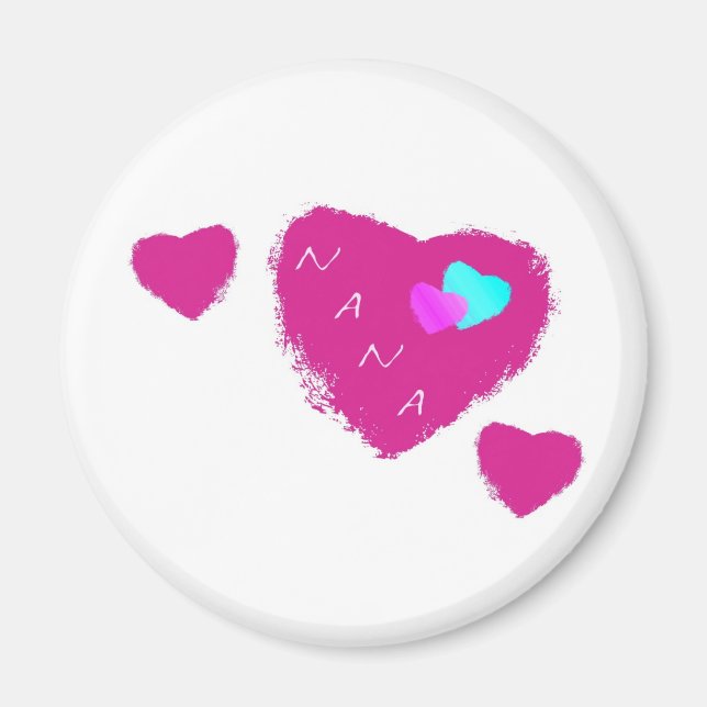 Íman Nana Hearts (Frente)