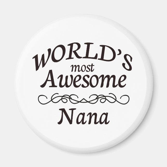 Íman Nana mais incrível do mundo (Frente)