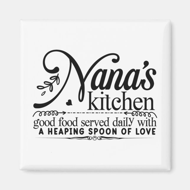 Íman Nana's Kitchen Magnet (Frente)
